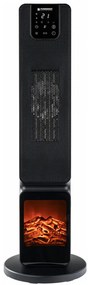 Șemineu electric cu coloană și radiator PM-GKL-3500DLK