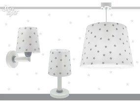 Lustră pentru copii STAR LIGHT 1xE27/60W/230V albă Dalber 82212B