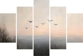Tablou - Stol de păsări (150x105 cm)