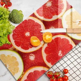 Placă protecție plita Felii de grapefruit