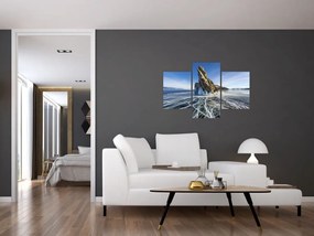 Tablou cu piatra înghețată (90x60 cm)