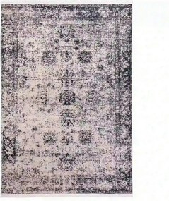 Covor, 160x230 cm, forma dreptunghiulara, tesatura de catifea, multico