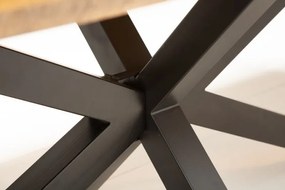 Masa design industrial Galaxie 160cm Mango