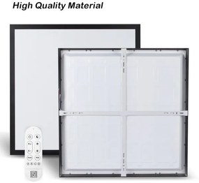 Plafonieră LED dimabilă pentru baie Immax NEO 07279L FRAME 50W/230V IP44 Wi-Fi Tuya + telecomandă