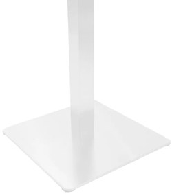 Stalp picior suport blat masa bar Stofan metal alb 45x45x108 cm