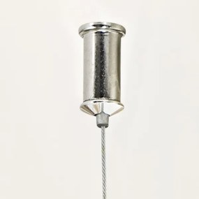 Brilagi - Lustră LED suspendată cu cablu MILLA 15xG9/3W/230V maro/maro fumuriu