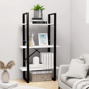 vidaXL Raft de depozitare, alb, 60x30x105 cm, PAL