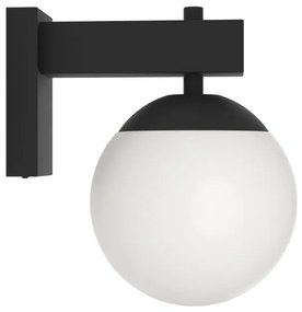Aplică de exterior BUFALATA 1xE27/40W/230V negru IP44 Eglo 900669