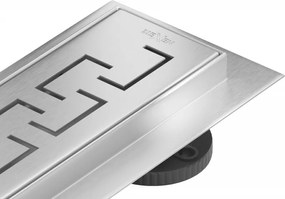 Mexen Flat 360° M15 scurgător liniar rotativ 50 cm, inox - 1024050-40