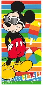 Disney Mickey Summer prosop de baie, prosop de plajă 70x140cm