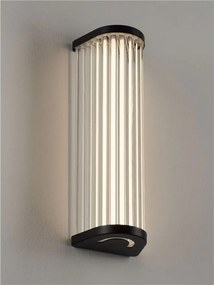 Aplica de perete LED baie IP44 VITREE negru