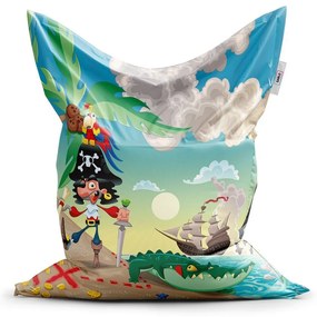 Sac de șezut Classic pirat - pentru copii, colorat