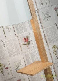 Lampadar chic cu rafturi pentru carti, CAMBRIDGE alb CAMBRIDGE/F/W