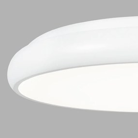 Plafoniera LED design modern Gap alb, 41cm