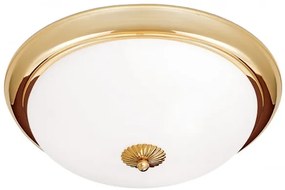 Plafoniera stil clasic Nostalgie 47cm alama matt/opal