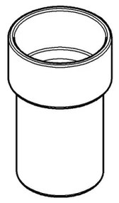 GROHE 40254000 - Pahar ALLURE, finisaj satinat