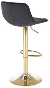 Scaun de bar Bodhi, negru
