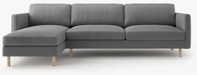 Coltar Eden catifea Paris L286 cm