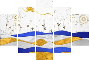 Tablou - Munții aurii (150x105 cm)