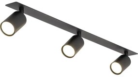 Spot încastrat NEX 3xGU10/10W/230V negru