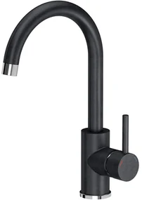 Chiuveta bucatarie Granit Nils negru set 5in1