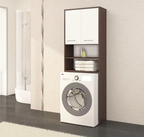 Dulap deasupra mașinii de spălat Farid TYP5 (wenge + alb). 1069074