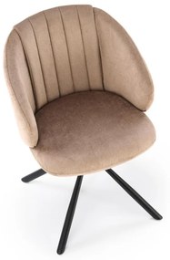 Scaun rotativ K533 stofa cappucino