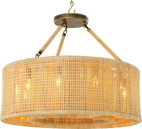 Candelabru LUX design natural Bernardi ratan