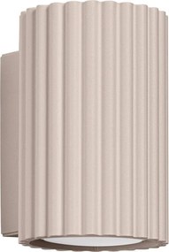 Aplică de perete taupe din metal ø 6,5 cm Gleam – Sollux