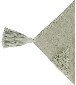 Covor verde deschis lavabil/țesut manual din bumbac 170x240 cm Tribu Olive – Lorena Canals