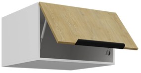 Dulap superior de bucătărie Carminia 60 NAGU-36 1F (stejar cremona + alb). 1128059