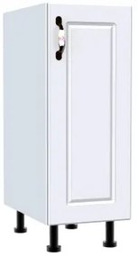 Corp inferior 30 cu 1 usa Zebra MDF alb drept