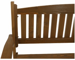 Bancă de grădină, maro, 150cm, AMULA