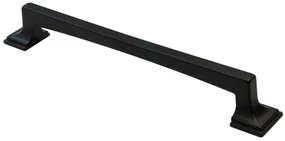 Maner model MANTUS, 160 mm, finisaj negru mat