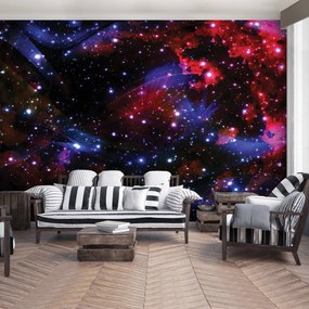 Fototapet - Cosmos colorat (254x184 cm)