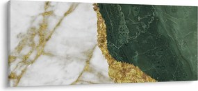 Tablou - Marmură verde N⁰3 (120x50 cm)