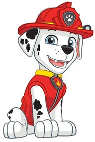 Autocolant 3D Paw Patrol Marshall, 14 x 20 cm