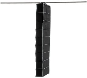 Organizator compartimentat suspendat Compactor Garment So Black 9 Rack