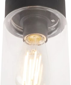 Plafoniera moderna neagra 22.6 cm IP44 - Jarra