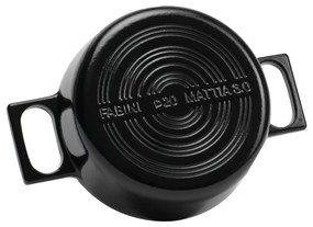 Cratiță cu capac din fontă 2 l adecvată pentru plita cu inducție Mattia 3.0 – FABINI