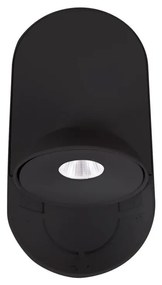 Spot LED Aplicat Directionabil Design Modern, Vector 10w negru