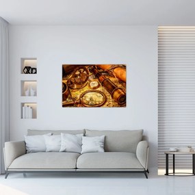 Tablou - uneltele itorice ale marinarior (90x60 cm)