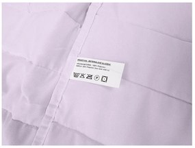 Pilota matlasata de vara 140x200 cm cu husa pentru perna SUMMER 70x90 cm, violet