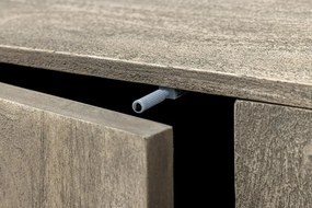 Comoda TV cu model optic 3D, Lemn, ART DECO 200cm