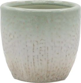 Ghiveci din portelan, H11/D12 cm, Fayence