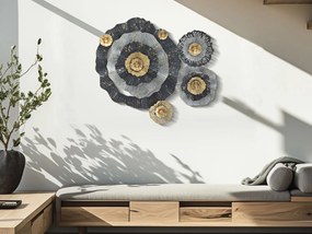 Mauro Ferretti Otos Panou Metalic Fier cm 100X8X80 | Aosom Romania