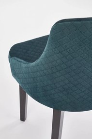 Scaun Toledo 3 velvet verde inchis/Karo4/Monolith 37