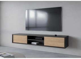 Masă TV Fiora 40 (antracit + stejar uleios). 1066469