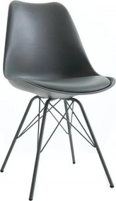 Set 4 scaune moderne Scandinavia gri