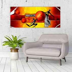 Tablou - Pictura omenirii (120x50 cm)